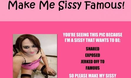 Candi wants to be sissy famous.
