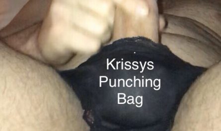 Krissy's punching bag!