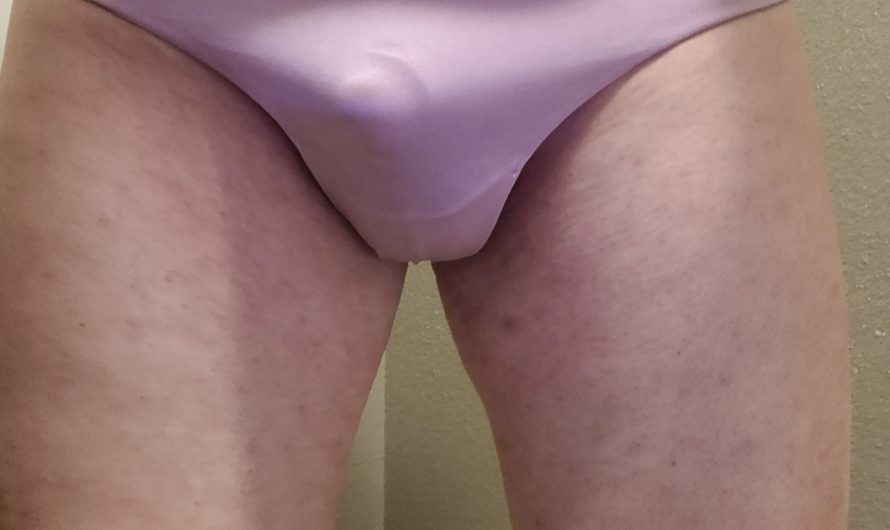 Just a tiny sissy penis in panties