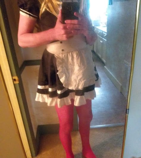 Sissy maid needs to be ‘sanitized’