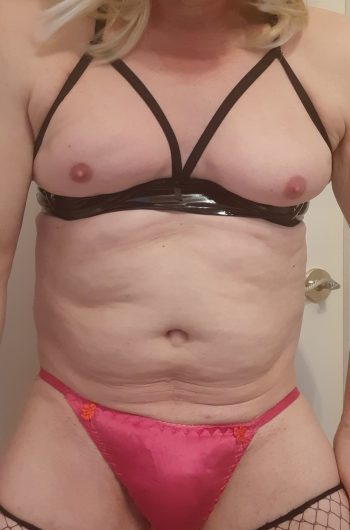 Sissy loves getting dressed sexy for daddy