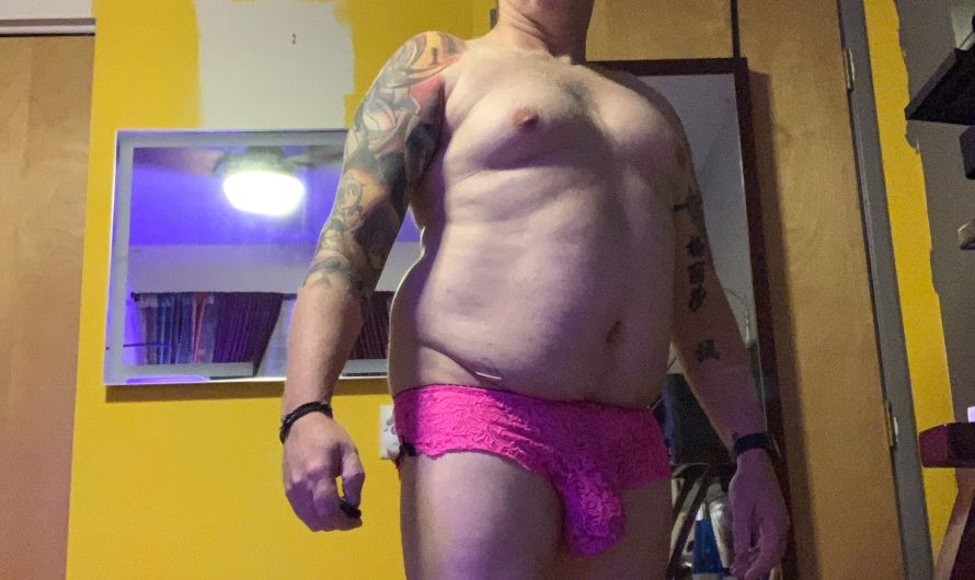 Gotta love pink panties!