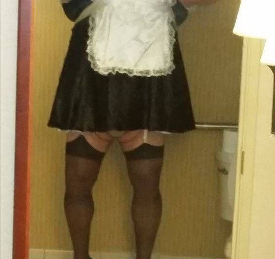 Such a sissy maid at heart