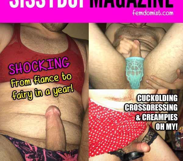 Tiny Dick Fairy becomes a cover model