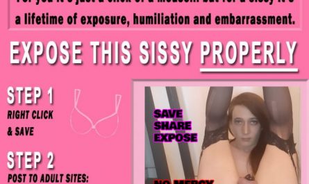 Kyra the sissy slut wants to be exposed and filled