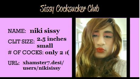 Indian Sissy CD Niki