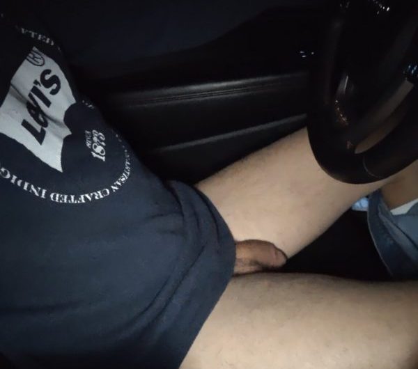 One night driving around without my sissy panties on