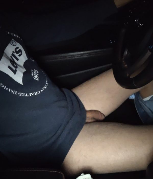 One night driving around without my sissy panties on