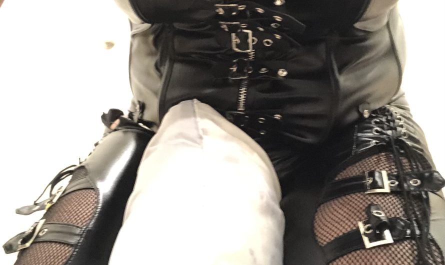 Leather Bitch Humping a Pillow on the Sissy Wall of Shame