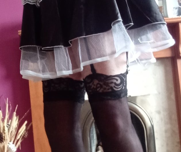 Sissy Maid tongue cleaning and humiliation