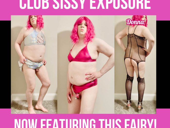 Donna the sleazy bimbo fairy joined Club Sissy