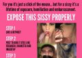 Exposed Cock Hungry Sissy Slut