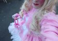 Pink Sissy Maid Marga Exposed