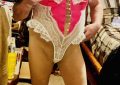 Sissy Shauna Prancing Around in Lingerie